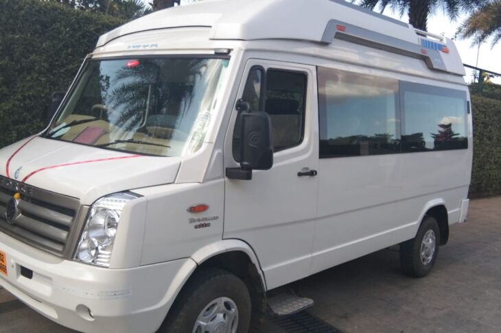11 Seater AC Tempo On Rent in Bengaluru - Cabsrental.in
