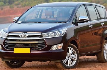 Innova Crysta Car Rental with Driver in Bangalore,Cabsrental.in