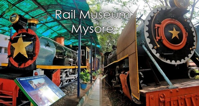 Mysuru Rail Museum.Mysore City darshan Cab,cabsrental.in