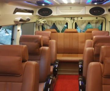 Force Tempo 9 Seater Wedding Car Rental in Bangalore.cabsrental.in