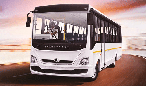 BharatBenz 25 Seater Bus Rental in Bangalore.cabsrental.in