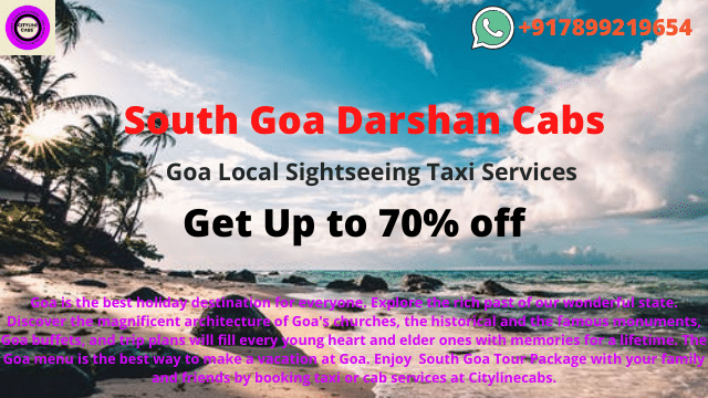 South Goa Darshan Cabs, Goa Local Sightseeing Taxi,cabsrental.in