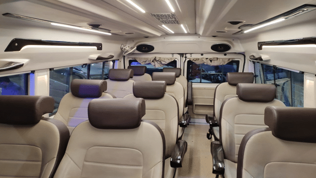 Luxury 12 Seater Tempo Traveller Price in Bangalore.cabsrental.in