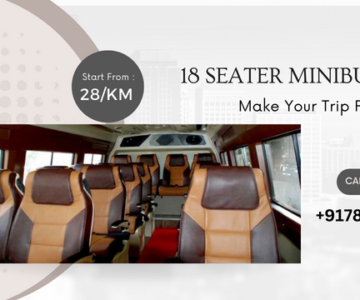 18 seater minibus hire in Bangalore
