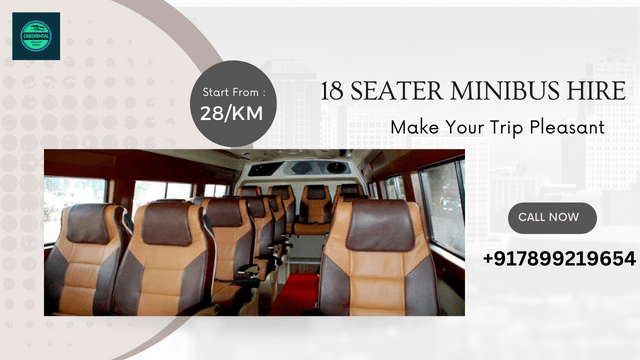 18 seater minibus hire in Bangalore