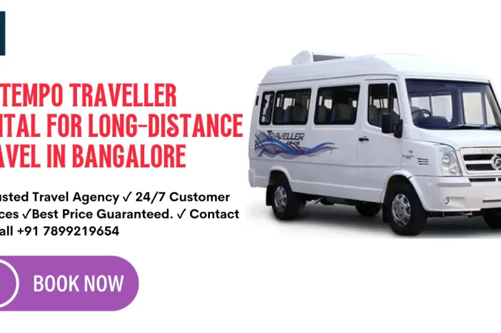 AC Tempo Traveller rental for long-distance travel in Bangalore