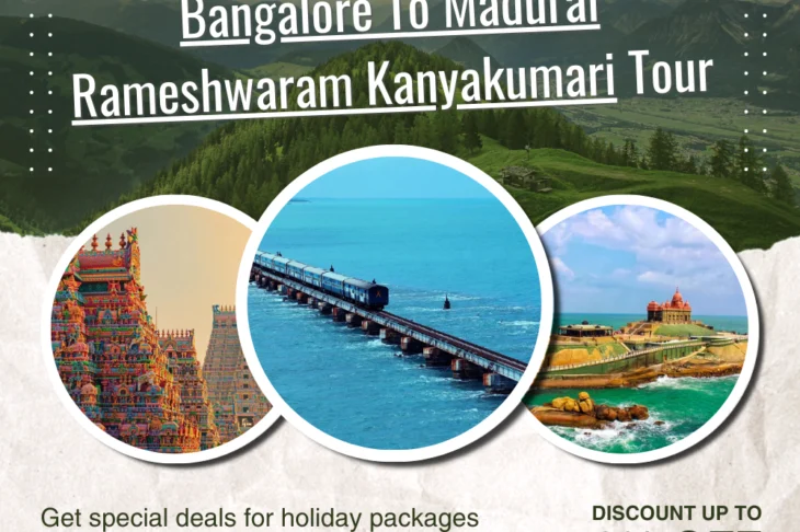 Car Rental With Driver From Bangalore To Madurai Rameshwaram Kanyakumari Tour
